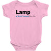 lamp   brick tamland likes this facebook thumbs up mens white t shirt Baby Onesie
