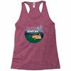 Way Down We Go Racerback Tank