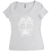 dead head Women's Triblend Scoop T-shirt