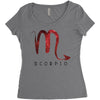 galaxy scorpio logo Women's Triblend Scoop T-shirt