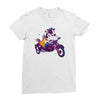 fast food Ladies Fitted T-Shirt