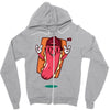 cool hotdog Zipper Hoodie