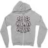 the royal tenenbaums extended family tree Zipper Hoodie