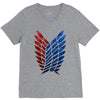 Titan Logo V-Neck Tee