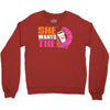 She Wants The D Dunkin Donuts Crewneck Sweatshirt