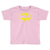 batman dying bleeding logo Toddler T-shirt