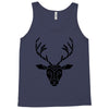 poly deer black Tank Top