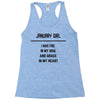 January Girl Racerback Tank