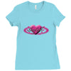 shy girl Ladies Fitted T-Shirt
