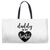 Daddy is My Bestie Weekender Totes