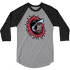 shark attack 3/4 Sleeve Shirt