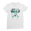 stop wars Ladies Fitted T-Shirt