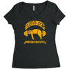 sloths gym   train hard tomorrow Women's Triblend Scoop T-shirt