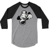 mickey frappe un bang 3/4 Sleeve Shirt