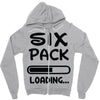 six pack loading Zipper Hoodie