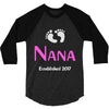 nana established 2017 3/4 Sleeve Shirt