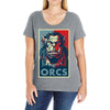 for the orcs Ladies Curvy T-Shirt