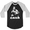 johnny cash 3/4 Sleeve Shirt