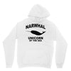 narwhal whale Unisex Hoodie