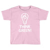 think green Toddler T-shirt