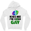 kiss me im gay Zipper Hoodie