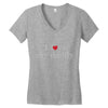 i love my daddy Women's V-Neck T-Shirt