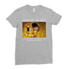 Gustav Klimt The Kiss Ladies Fitted T-Shirt