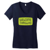 thrill ho Women's V-Neck T-Shirt