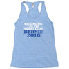 bernie sanders kicking ass for middle class president Racerback Tank