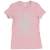 white lotus Ladies Fitted T-Shirt