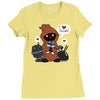 jawas love droids Ladies Fitted T-Shirt