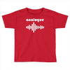 analogue Toddler T-shirt
