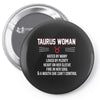 Taurus Woman Pin-back button
