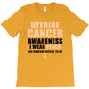 Uterine Cancer Awareness I Wear Peach For Some Special To Me T-Shirt