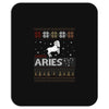 santa aries xhristmas ugly t shirts Mousepad