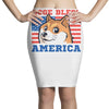 doge bless america Pencil Skirts