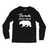 Daddy Bear - Baby Bear Custom Name Long Sleeve Shirts