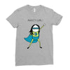 anxiety girl Ladies Fitted T-Shirt