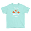 i'm a halloween kind of girl Youth Tee
