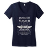 Dungeon Master White Women's V-Neck T-Shirt