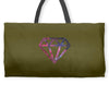 Galaxy diamond Weekender Totes