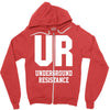 underground resistence Zipper Hoodie