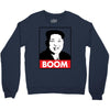 Kim Jong Un Boom Rocketman Crewneck Sweatshirt