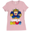 like a bows Ladies Fitted T-Shirt