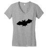 bat Women's V-Neck T-Shirt