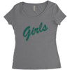 Girls Friends Tv Show Women's Triblend Scoop T-shirt