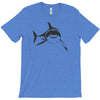 sharks with frickin laser beams t shirt soft funny austin powers tee d T-Shirt