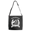 personalised pony horse and rider Adjustable Strap Totes
