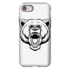 angry bear head iPhone 8
