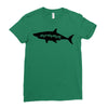 Momma Shark Ladies Fitted T-Shirt